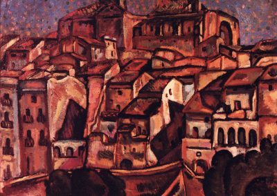 Mont-roig el pueblo, 1916. ©Successió Miró, 2022
