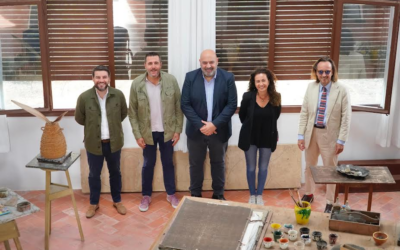 Mas Miró recibe al alcalde de Palma y refuerza el Triangle Miró con Mallorca y Barcelona